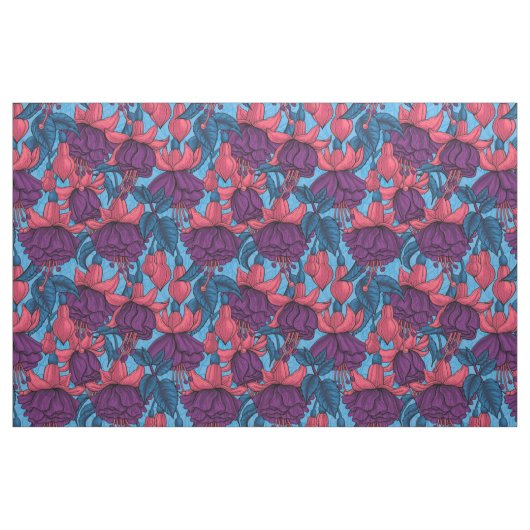 Fuchsie Stoff (Yard (91,4 cm))