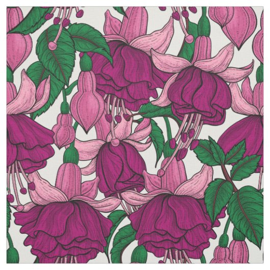 Fuchsie Stoff (Muster)