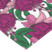 Fuchsie Tischdecke (Schrägansicht)