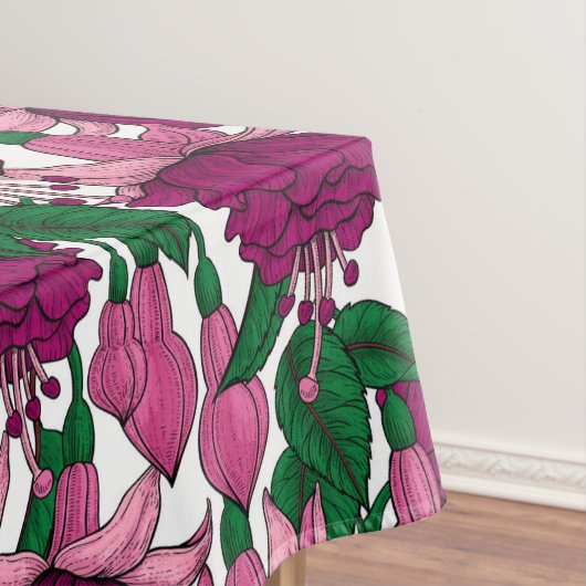 Fuchsie Tischdecke (Beispiel)