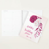Fuchsien-Blumen Botanische Hochzeit Planer (Anzeige)