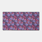 Fuchsien in Rosa und Violett Schreibtischunterlage (Vorderseite)