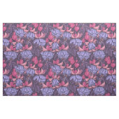 Fuchsien in Rosa und Violett Stoff (Yard (91,4 cm))