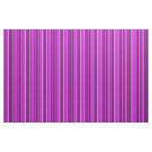 Fuchsien, Lila, helle, zykfarbene und schwarze Lin Stoff (Fat Quarter (45,7 x 55,9 cm))