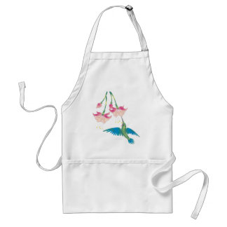 FUCHSIEN u. KOLIBRI durch SHARON SHARPE Schürze