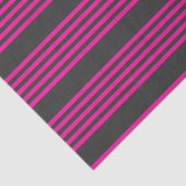 Fuchsien und Holzkohle, fünf Streifen Muster Seidenpapier (Detail)