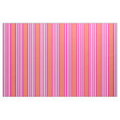 Fuchsien und lebende Korallen fünf Streifen Muster Stoff (Fat Quarter (45,7 x 55,9 cm))