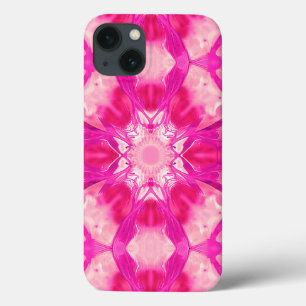 Fuchsien und pastellrosa Gefärbte Krawatte Muster Case-Mate iPhone Hülle