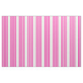 Fuchsien und weiße fünf Streifen Muster Stoff (Fat Quarter (45,7 x 55,9 cm))
