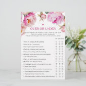 Fuchsienblätter über oder unter Brautparty (Stehend Vorderseite)