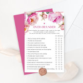 Fuchsienblätter über oder unter Brautparty