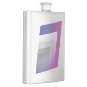 Fuchsienblau grau flachmann (Rechts)