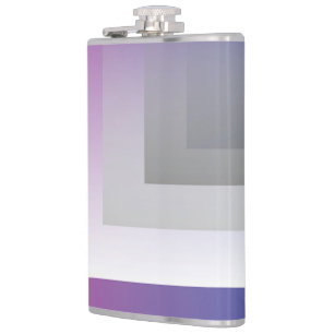 Fuchsienblau grau flachmann