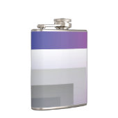 Fuchsienblau grau flachmann (Rechts)