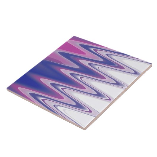 Fuchsienblau grau fliese (Seite)