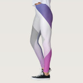 Fuchsienblau grau leggings (Links)