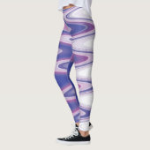Fuchsienblau grau leggings (Links)