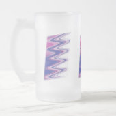 Fuchsienblau grau mattglas bierglas (Links)