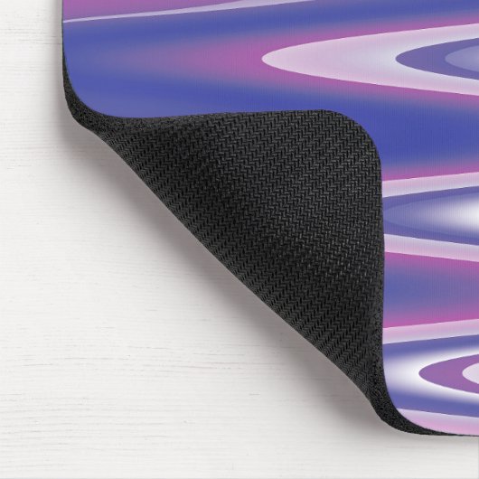 Fuchsienblau grau mousepad (Ecke)