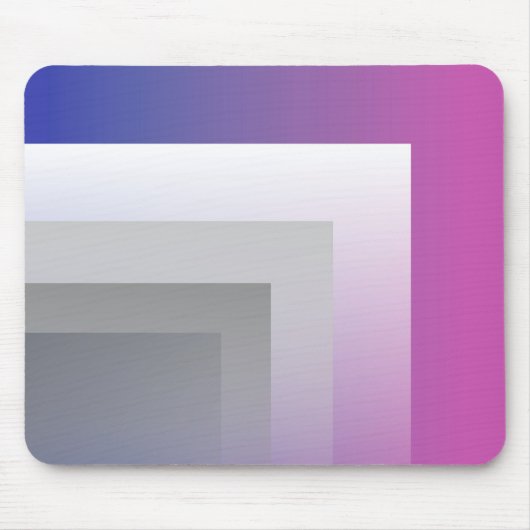 Fuchsienblau grau mousepad (Vorne)