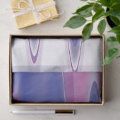 Fuchsienblau grau seidenpapier (Geschenk)