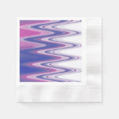 Fuchsienblau grau serviette (Vorderseite)