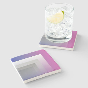 Fuchsienblau grau steinuntersetzer