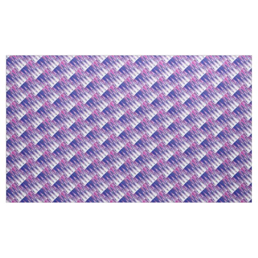 Fuchsienblau grau stoff (Yard (91,4 cm))