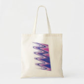 Fuchsienblau grau tragetasche (Vorne)