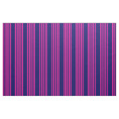 Fuchsienblauer Fünf Streifen Stoff (Fat Quarter (45,7 x 55,9 cm))