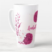 Fuchsienblüten botanisch milchtasse (Linke Ecke)