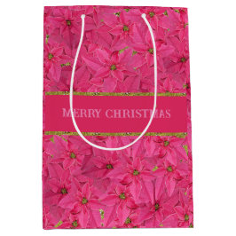 Fuchsienfarbene Poinsettien, Gewohnheitsmuster Mittlere Geschenktüte