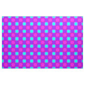 Fuchsienfarbenes Quadrat und Rundmuster Stoff (Yard (91,4 cm))