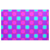 Fuchsienfarbenes Quadrat und Rundmuster Stoff (Fat Quarter (45,7 x 55,9 cm))
