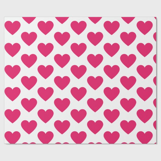 Fuchsienherzen, weißlich geschenkpapier (Flach)