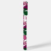 Fuchsienmonogramm Case-Mate iPhone Hülle (Rückseite / Rechts)