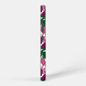 Fuchsienmonogramm Samsung Galaxy Hülle (Rechte Seite)