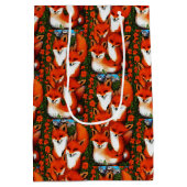 Fuchsig Spass Mittlere Geschenktüte (Rückseite)