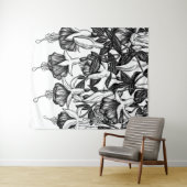 Fuchsigarten Wandteppich (Beispiel (Horizontal))