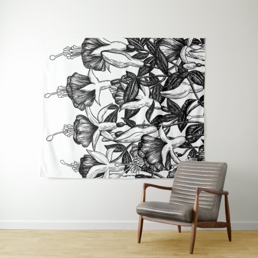 Fuchsigarten Wandteppich (Beispiel (Horizontal))