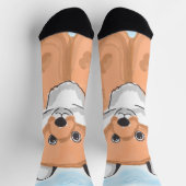 Fuchsige Socken (Oben)