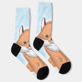 Fuchsige Socken (Rechts)