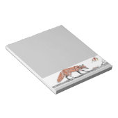 Fuchsiges Notizbuch Notizblock (angewinkelt)