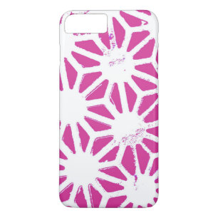 Fuchsisches geometrisches Muster Case-Mate iPhone Hülle