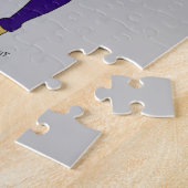 Füchsisches Mädchen Knopf Puzzle (Seite)