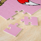 Füchsisches Mädchen Puzzle (Seite)