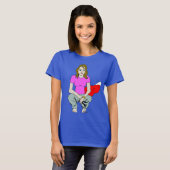 füchsisches Mädchen   T-Shirt (Vorne ganz)