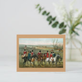 Fuchsjagd 2 postkarte (Stehend Vorderseite)