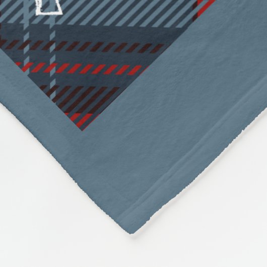 Fuchsjagd Fleecedecke (Ecke)