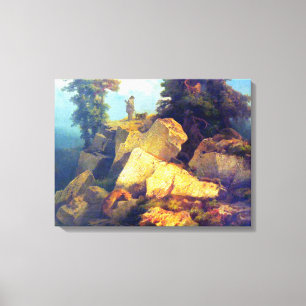 Fuchsjagd Josef Navrátil  Nach 1850 Leinwanddruck